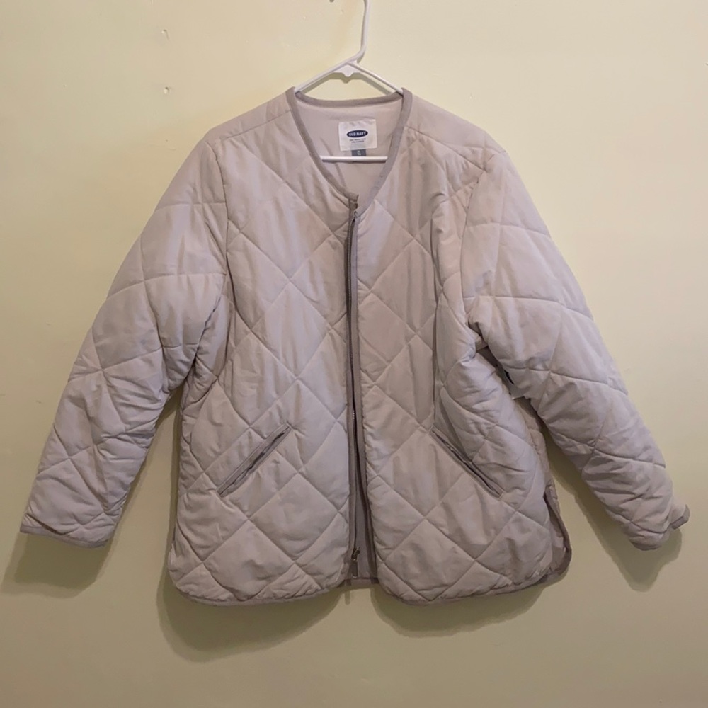 Quilted Cream Jacket